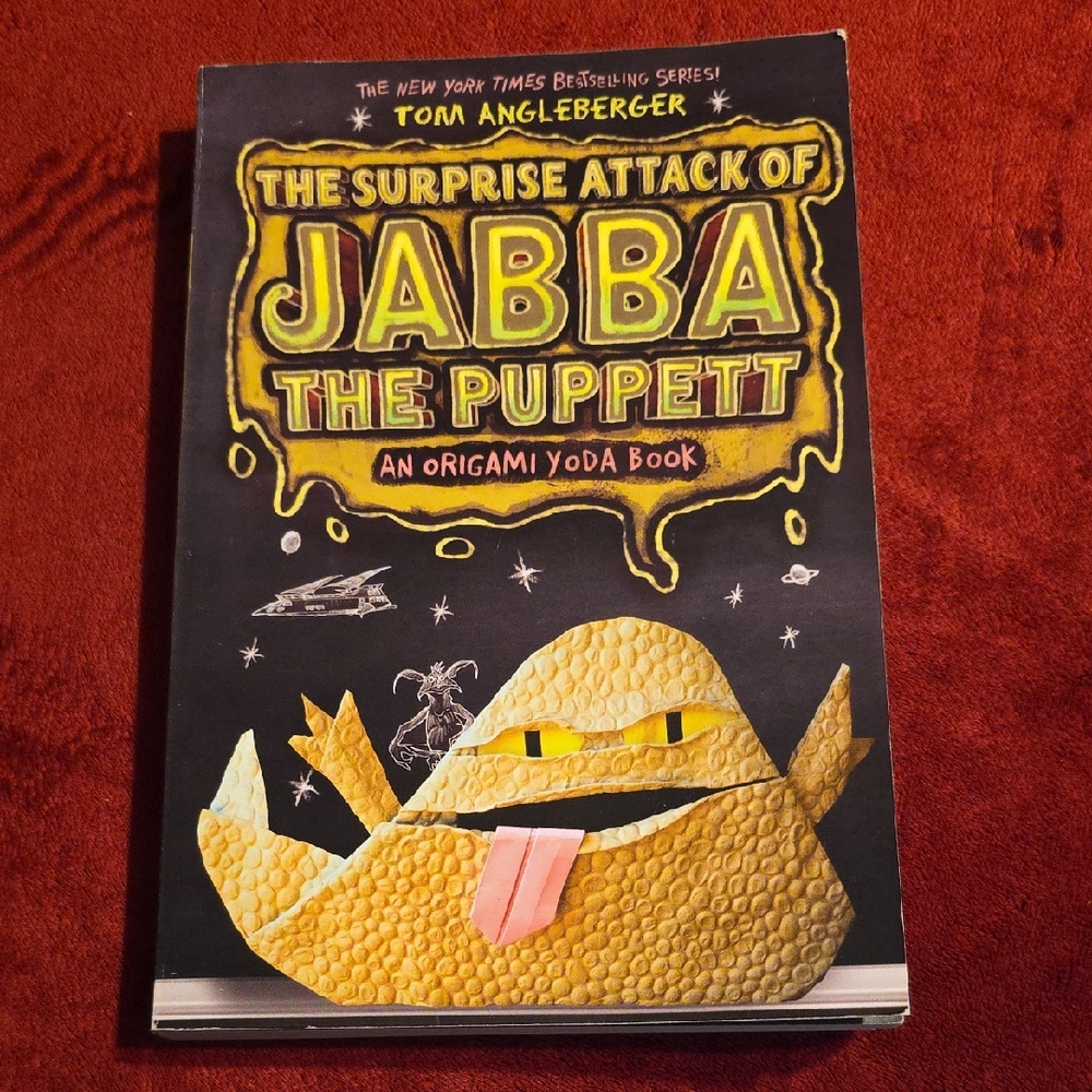 Black and Yellow Cartoon Character Book Cover